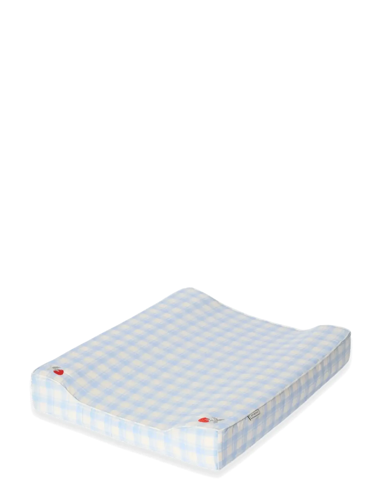 Garbo&Friends Changing Cushion, 50x65x9 cm, Plaid Sky Blue - Babyprodukte - PLAID SKY BLUE / blue