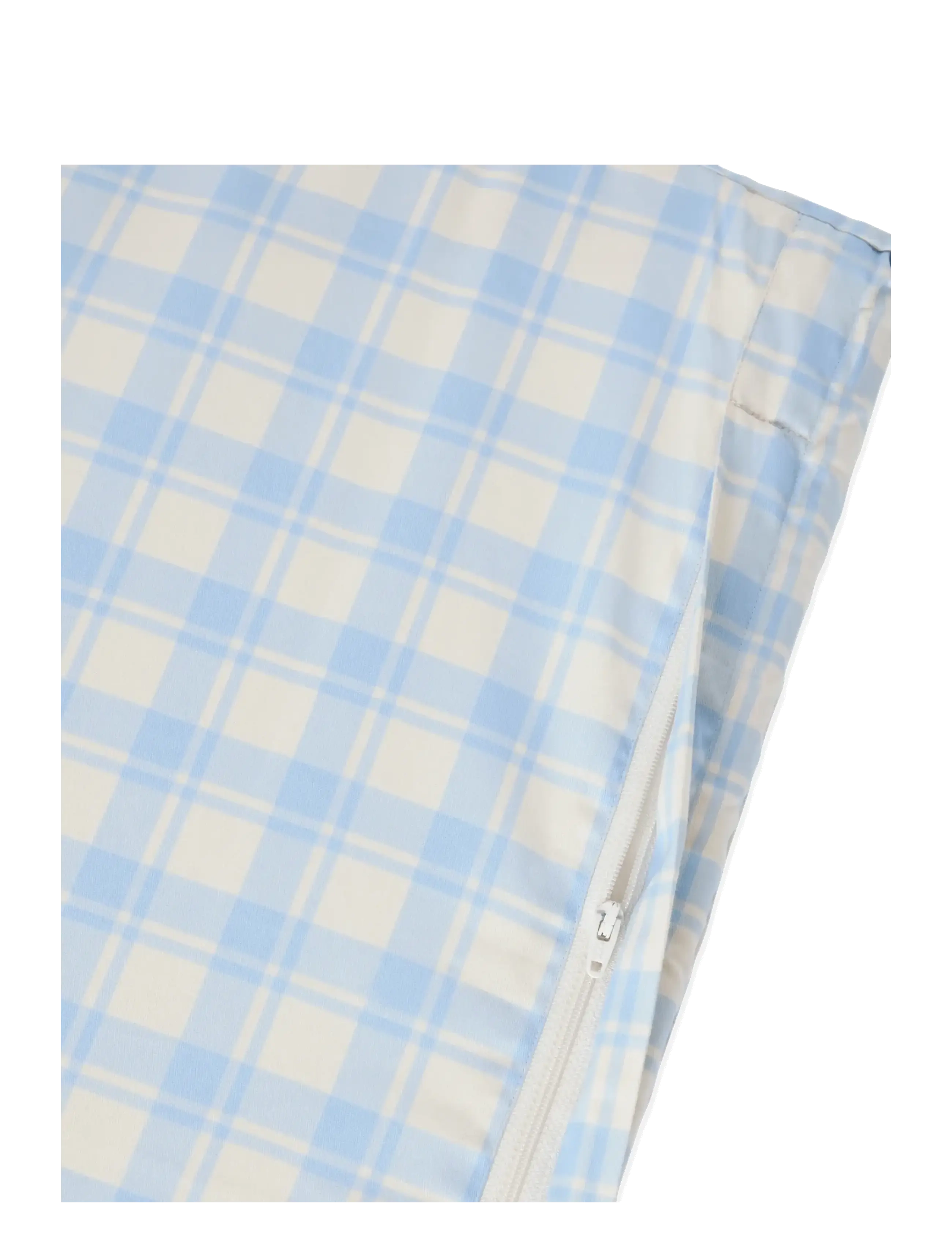 Garbo&Friends - Changing Cushion, 50x65x9 cm, Plaid Sky Blue - puslehynder - plaid sky blue - 2
