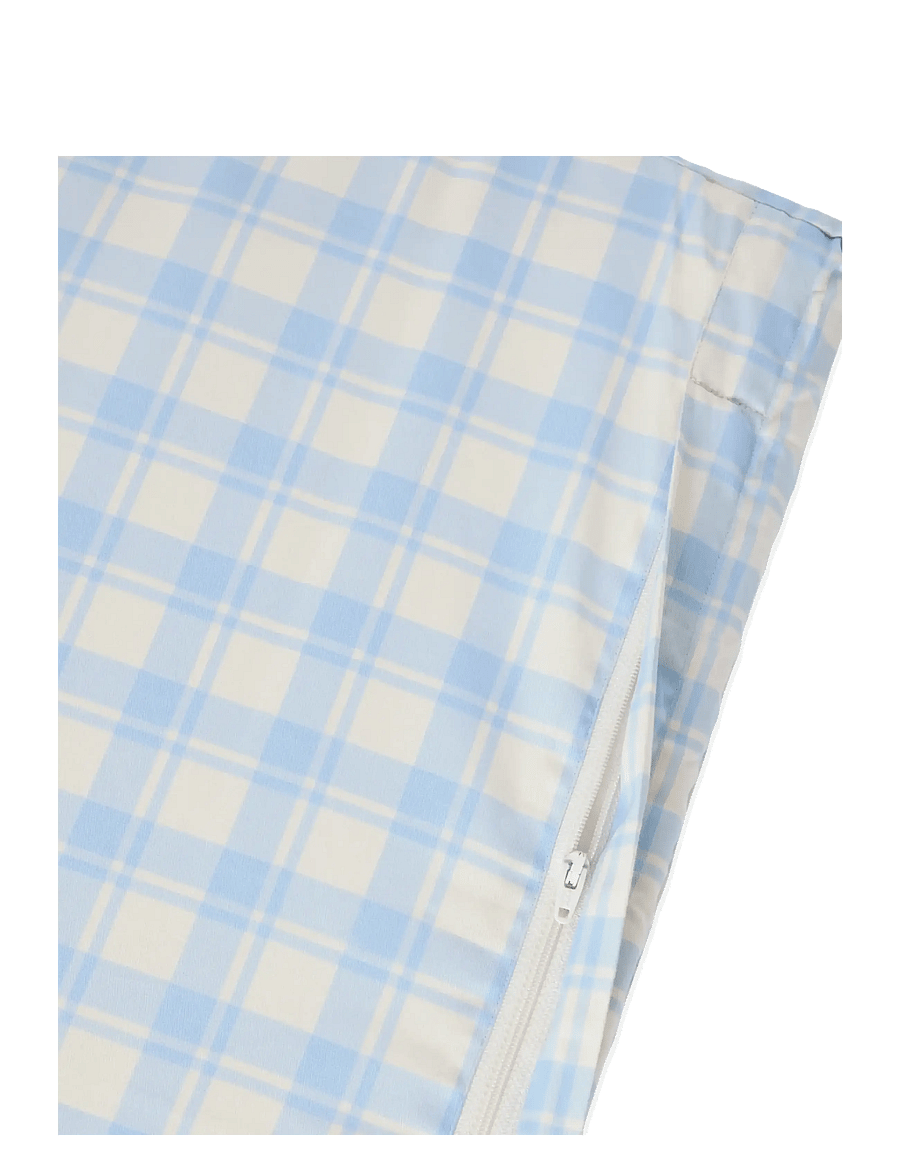 Garbo&Friends - Changing Cushion, 50x65x9 cm, Plaid Sky Blue - puslehynder - plaid sky blue - 2