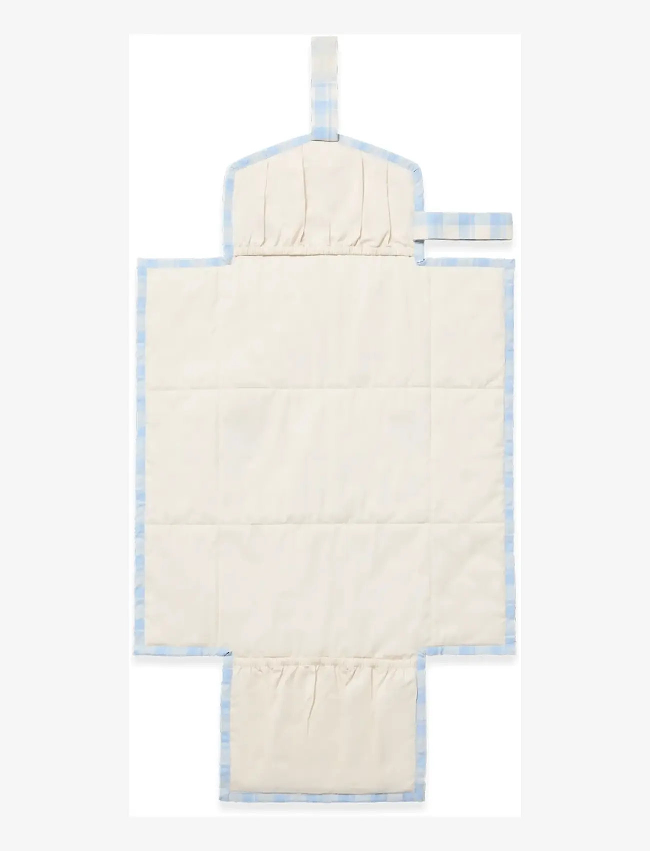 Garbo&Friends - Plaid Sky Blue  Quilted Change To Go - tapis à langer - plaid sky blue - 2