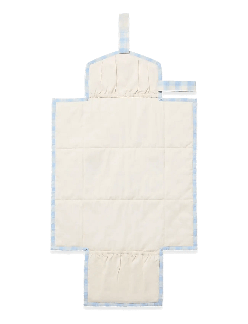 Garbo&Friends - Plaid Sky Blue Quilted Change To Go - tapis à langer - plaid sky blue - 2