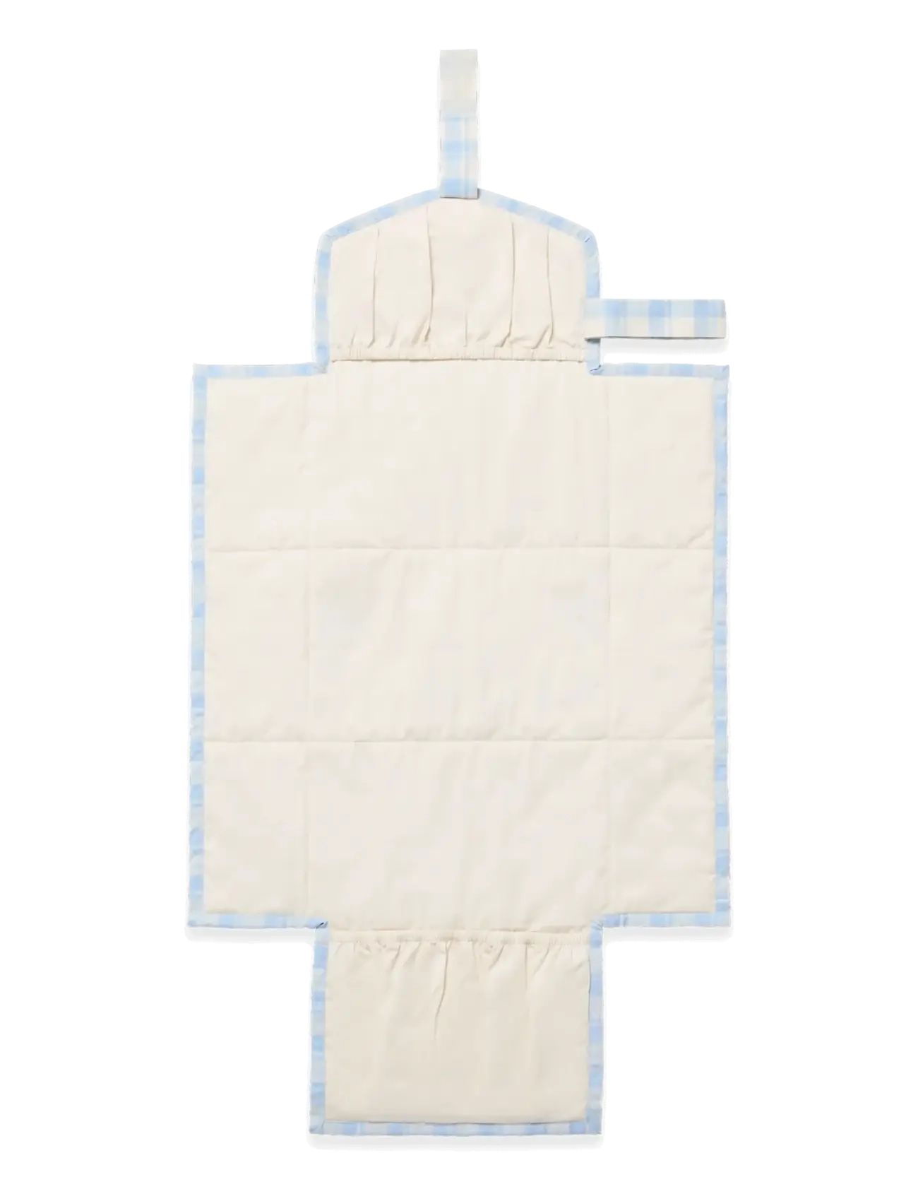 Garbo&Friends - Plaid Sky Blue  Quilted Change To Go - plaid sky blue - 2