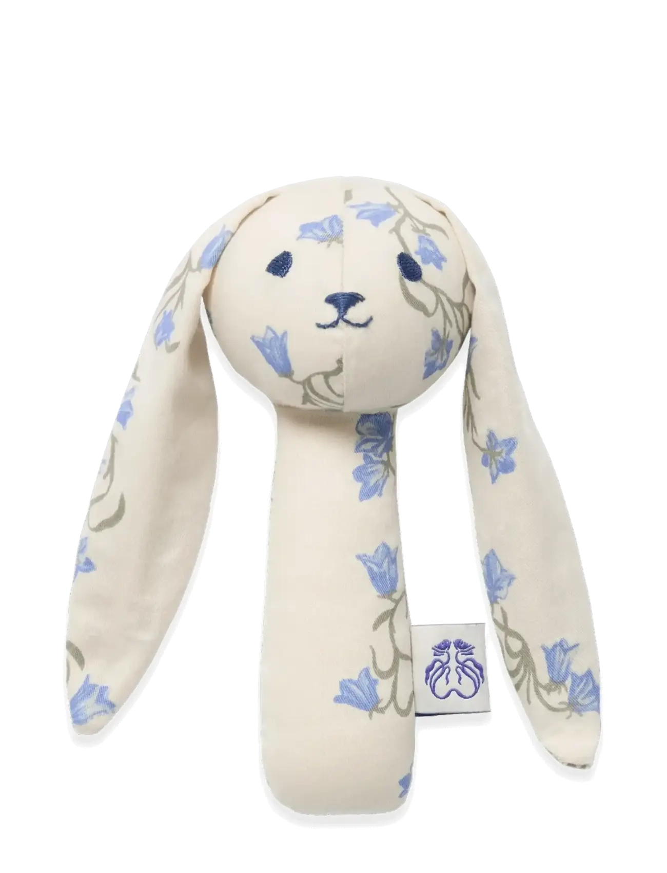Garbo&Friends Bell Flower Rattle Bunny - Babyprodukte - BELL FLOWER / cream