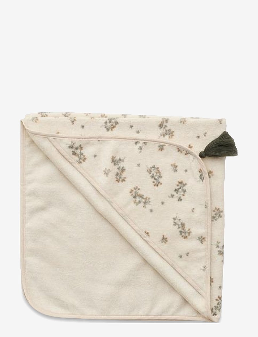 Garbo&Friends - Terry Hooded Towel - handklæði - clover - 0