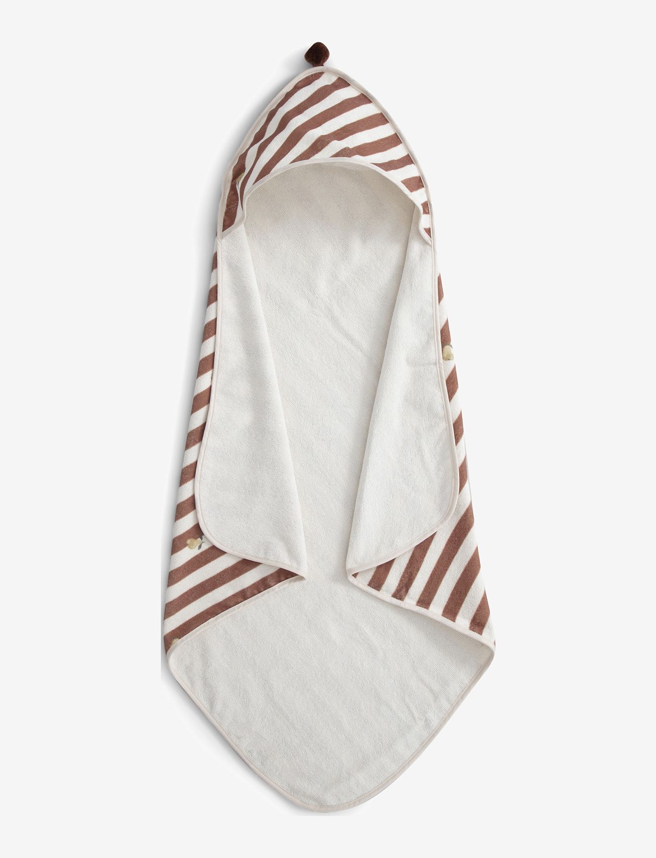 Garbo&Friends - Terry Hooded Towel - handtücher - stripe pear - 1