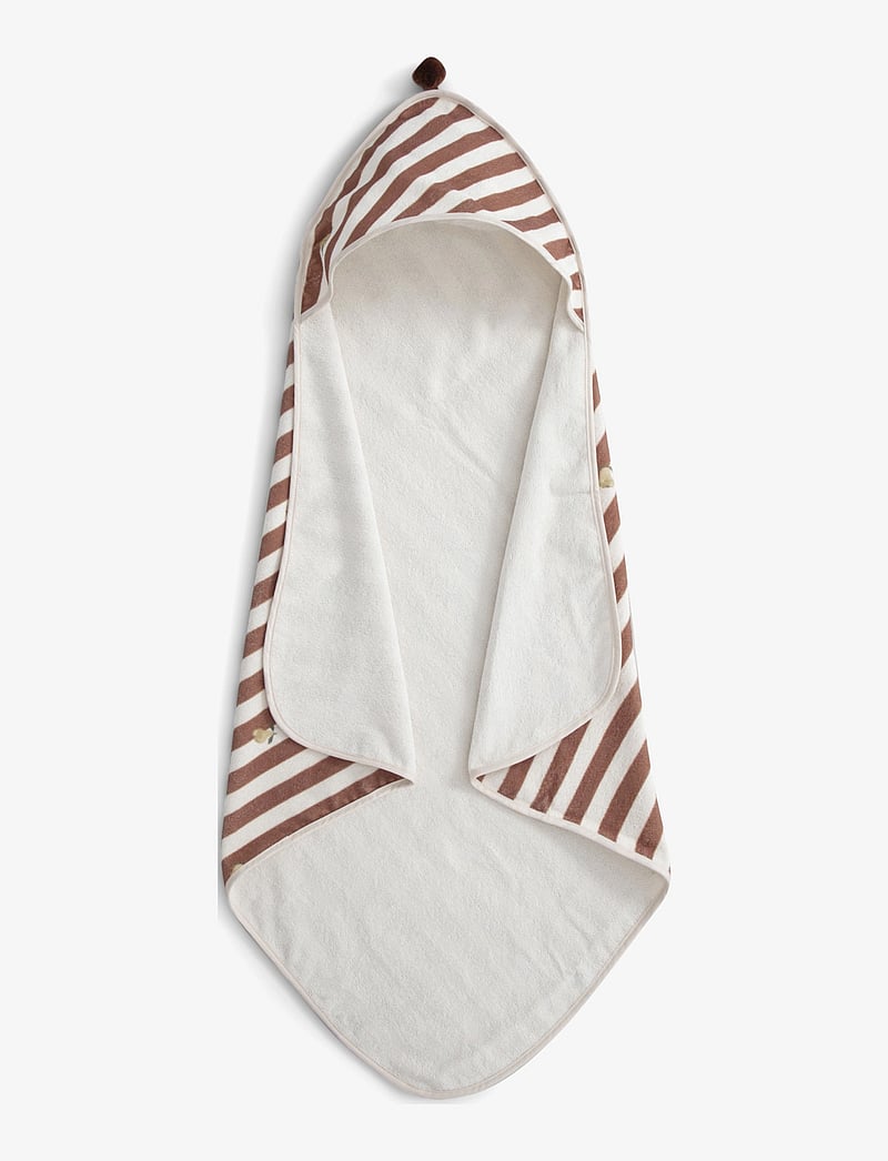 Garbo&Friends - Terry Hooded Towel - rätikud - stripe pear - 1