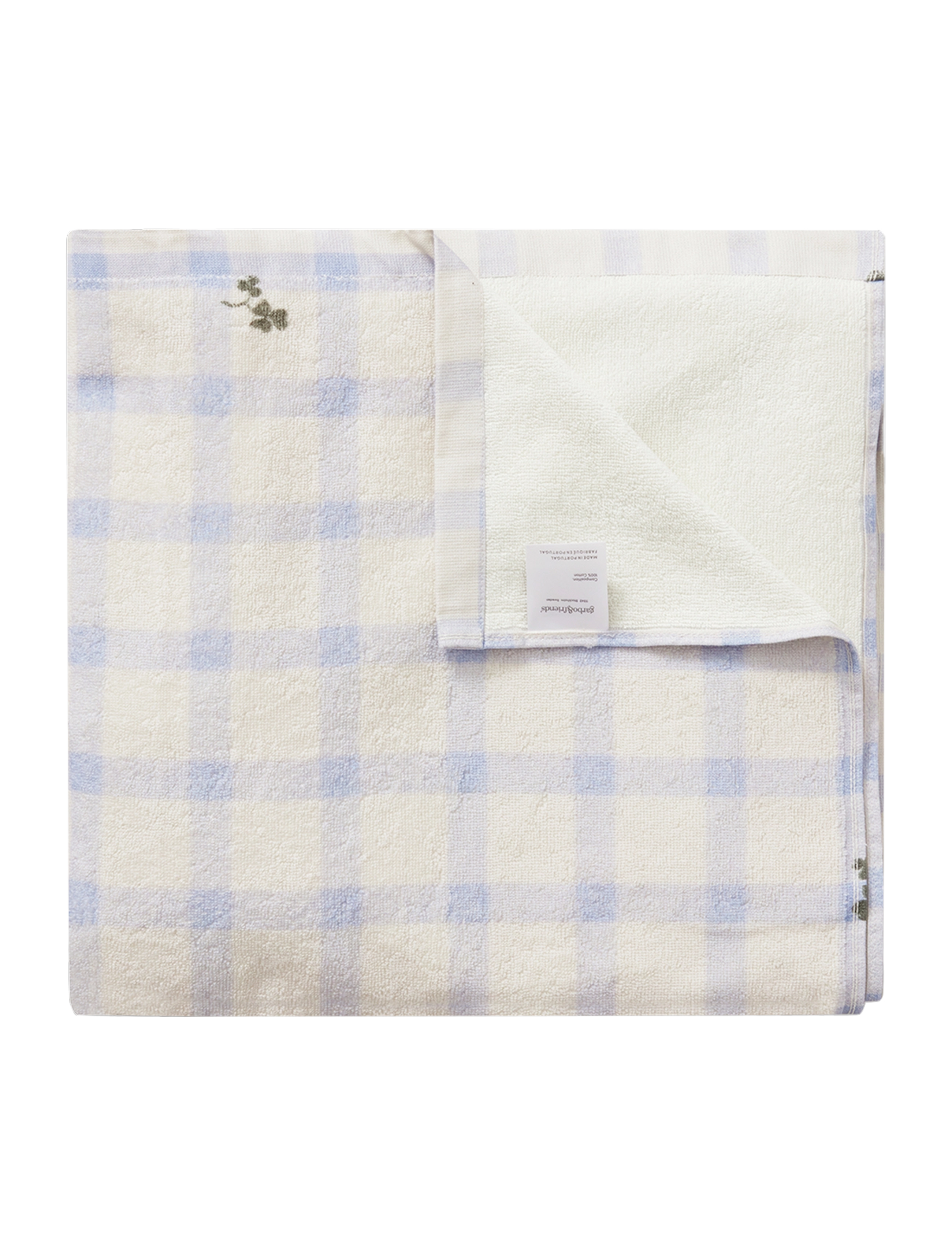 GINGHAM SORREL BLUE