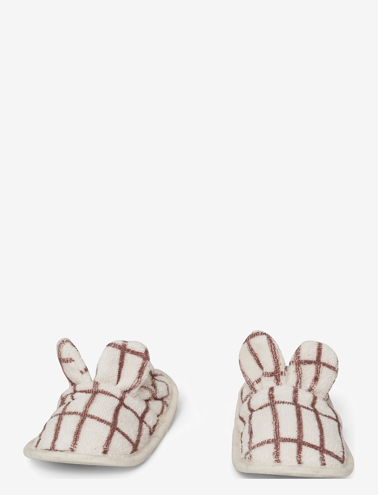 Garbo&Friends - Terry Slippers - slippers - checks rust - 0