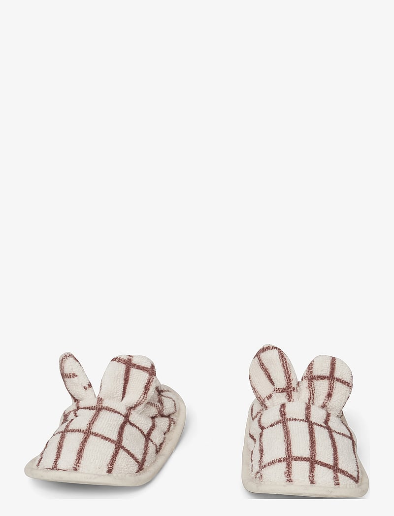 Garbo&Friends - Terry Slippers - sussid - checks rust - 0