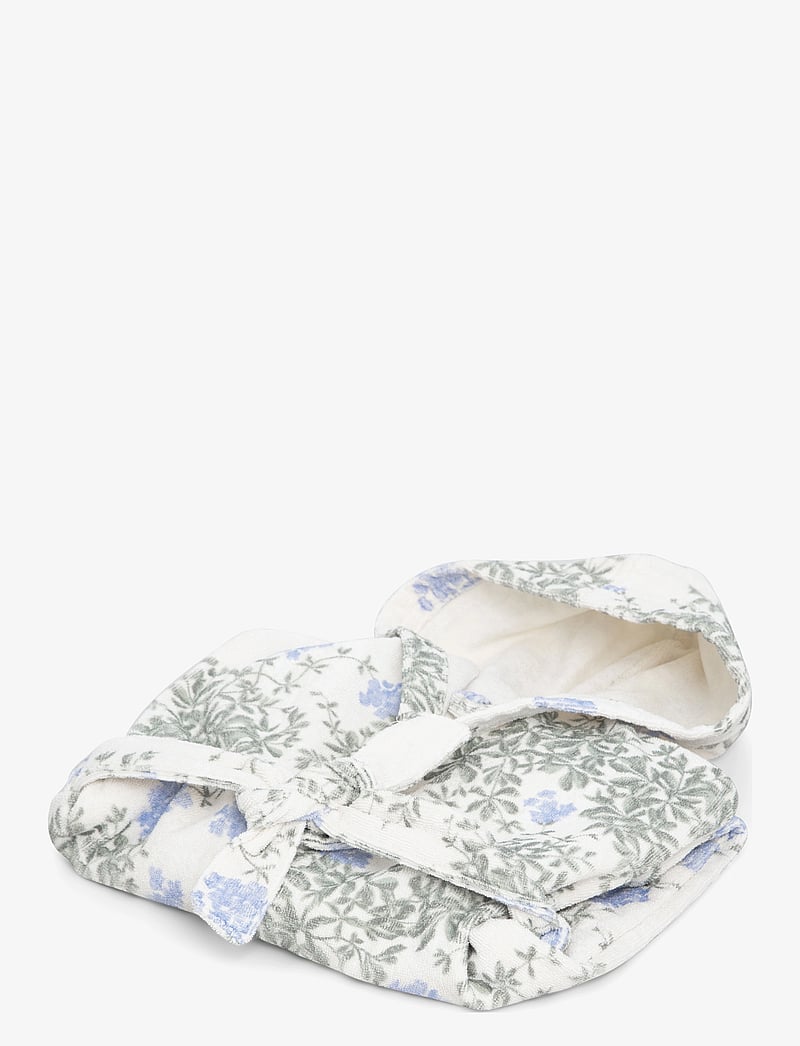 Garbo&Friends - Terry Bath Robe - bademäntel - plumbago - 1