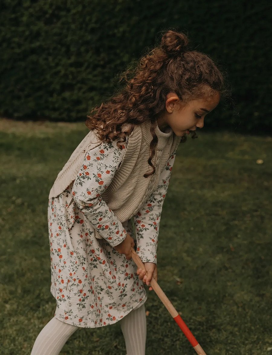 Garbo&Friends - Jersey Long Sleeve Dress - langærmede hverdagskjoler - petit rose - 3
