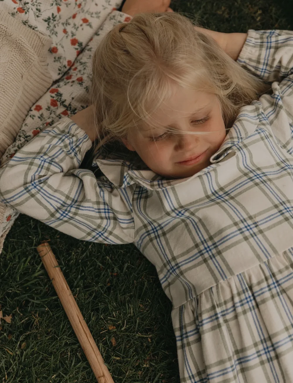 Garbo&Friends - Flannel Long sleeve Dress - langärmelige freizeitkleider - heritage check - 3