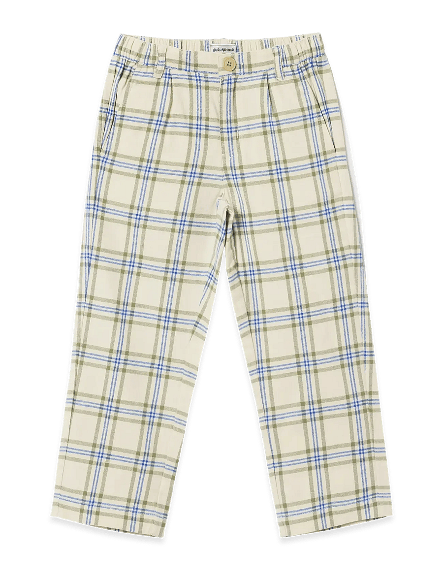 Garbo&Friends - Flannel Trousers - byxor - heritage check - 1