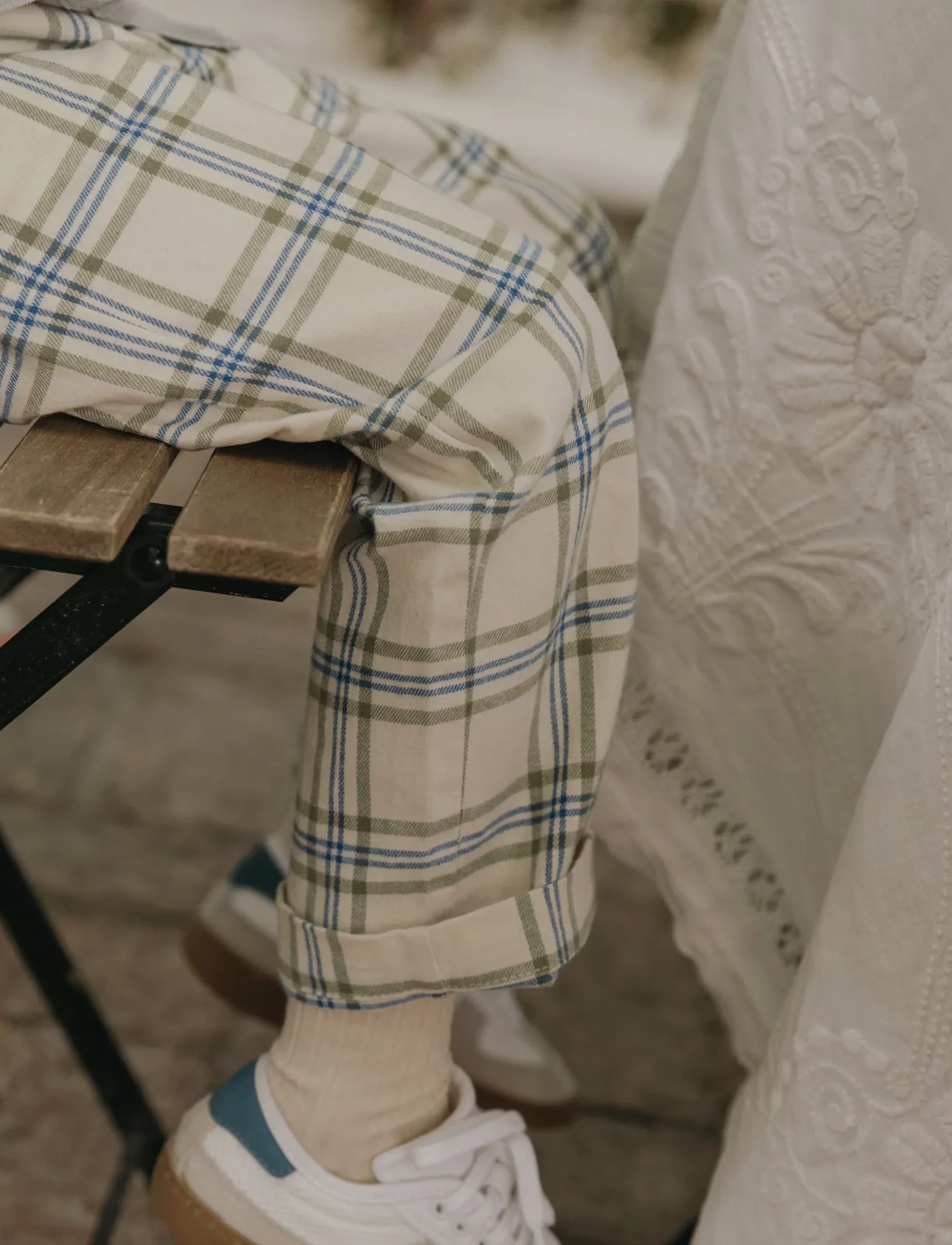 Garbo&Friends Flannel Trousers - Hosen - HERITAGE CHECK / multi