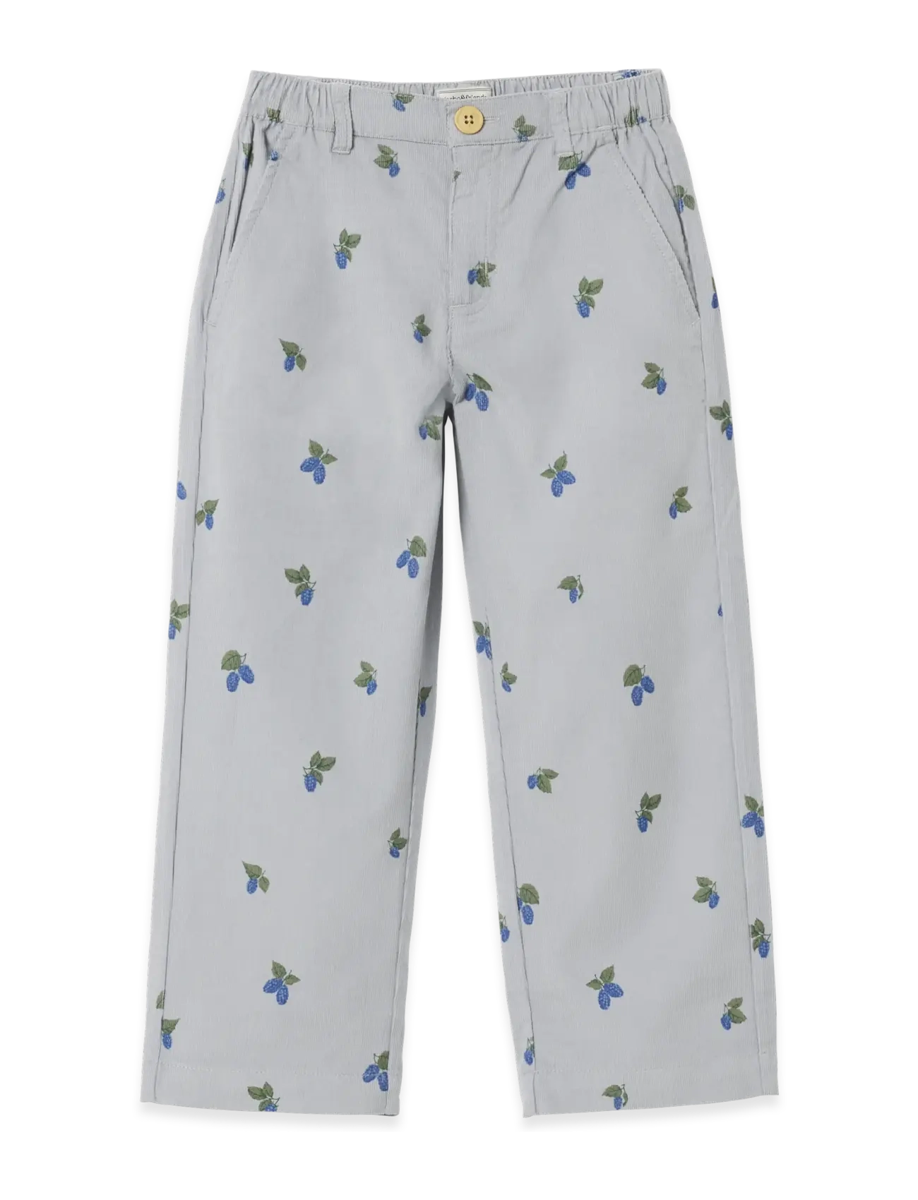 Garbo&Friends Micro Corduroy Trousers - Bukser - MULBERRY BLUE / blue