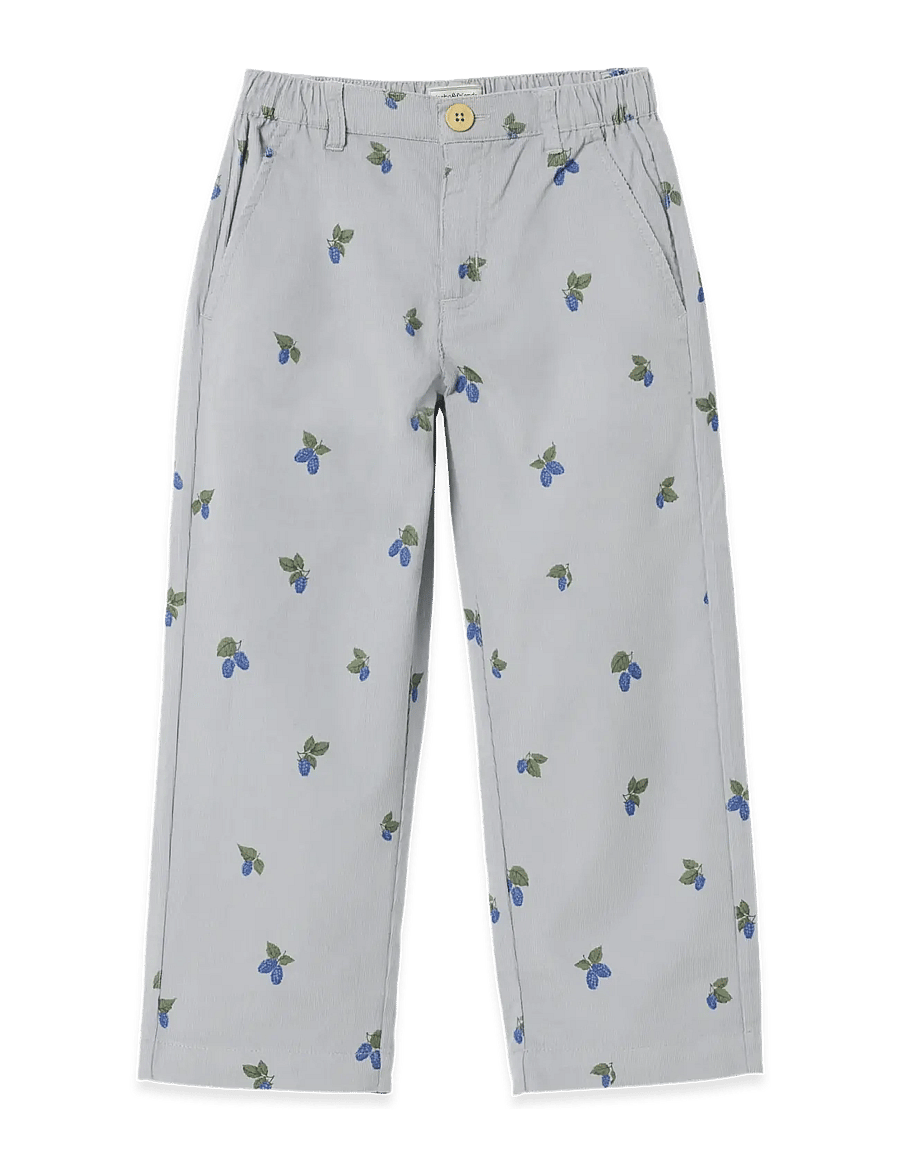 Garbo&Friends - Micro Corduroy Trousers Baby - osta vanuse järgi - mulberry blue - 1
