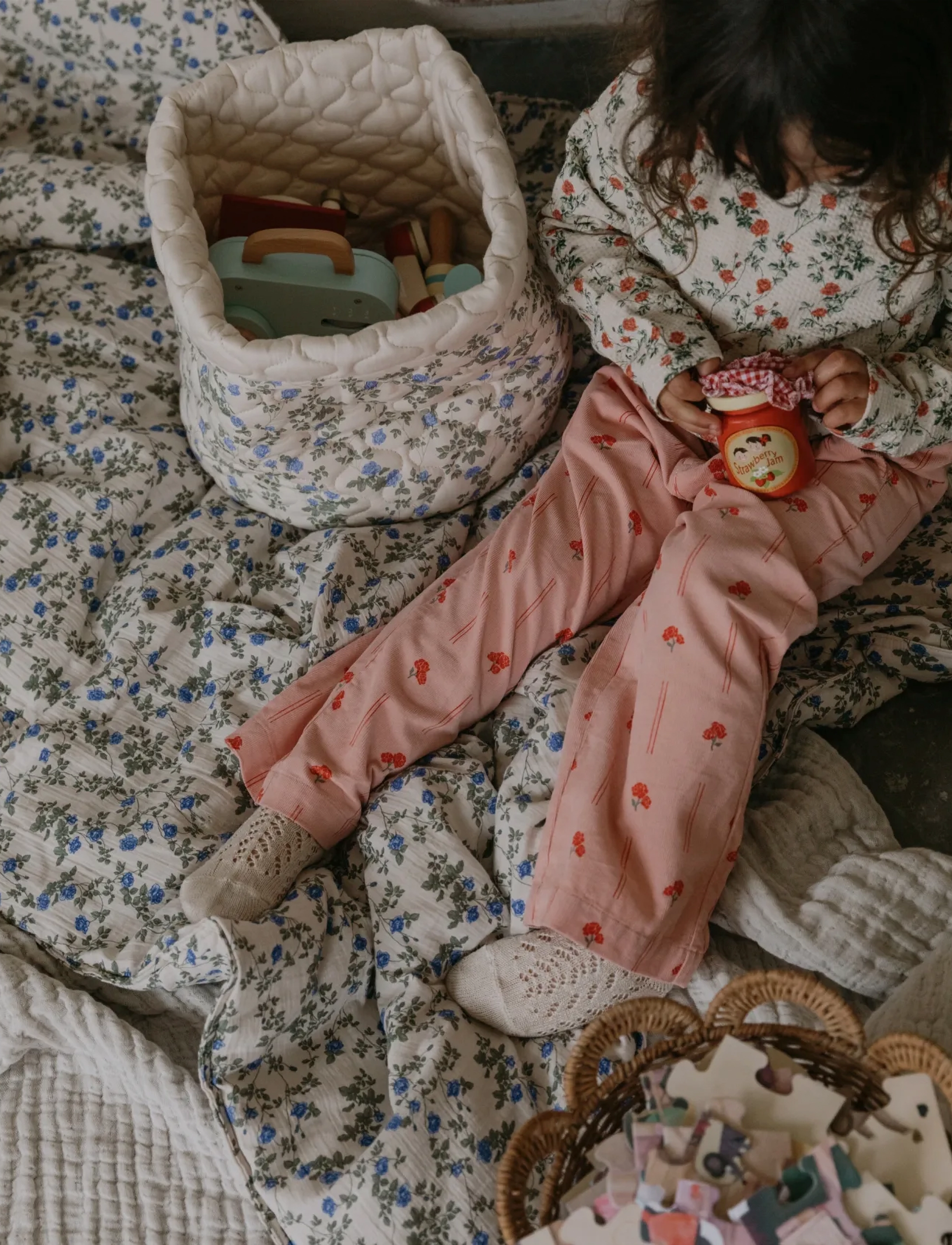 Garbo&Friends - Micro Corduroy Trousers Baby - byxor - peony - 3