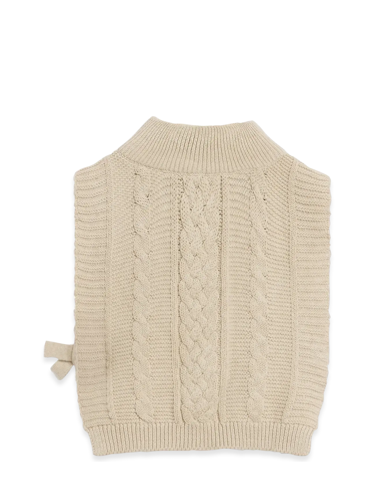 Garbo&Friends - Cable Knitted Neckwarmer - neckwarmer - oat - 2