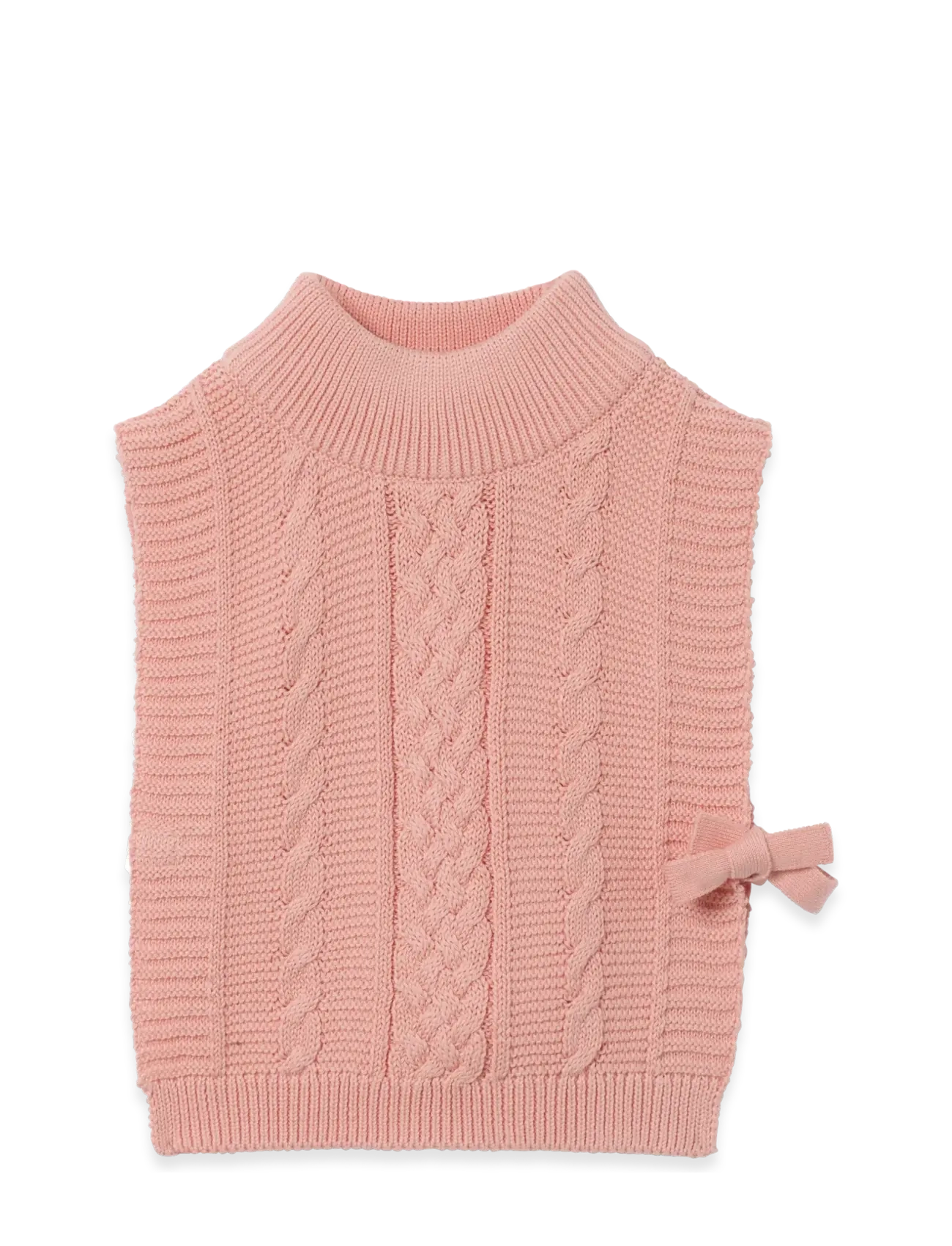 Garbo&Friends Cable Knitted Neckwarmer - Tørklæder - PINK / pink/rose