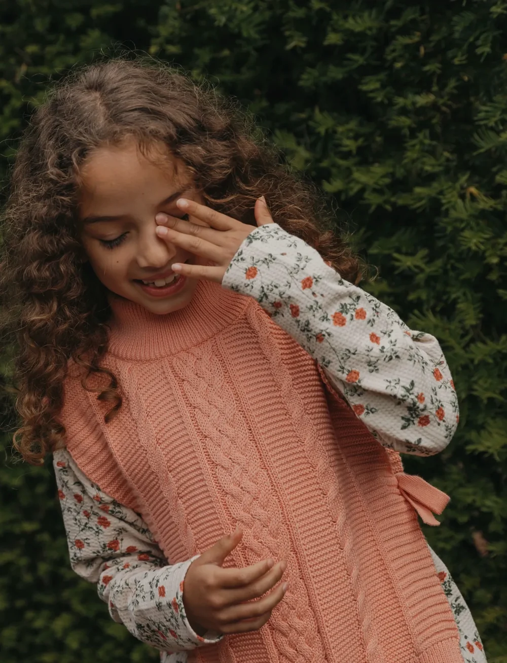 Garbo&Friends - Cable Knitted Neckwarmer - halsedisse - pink - 0