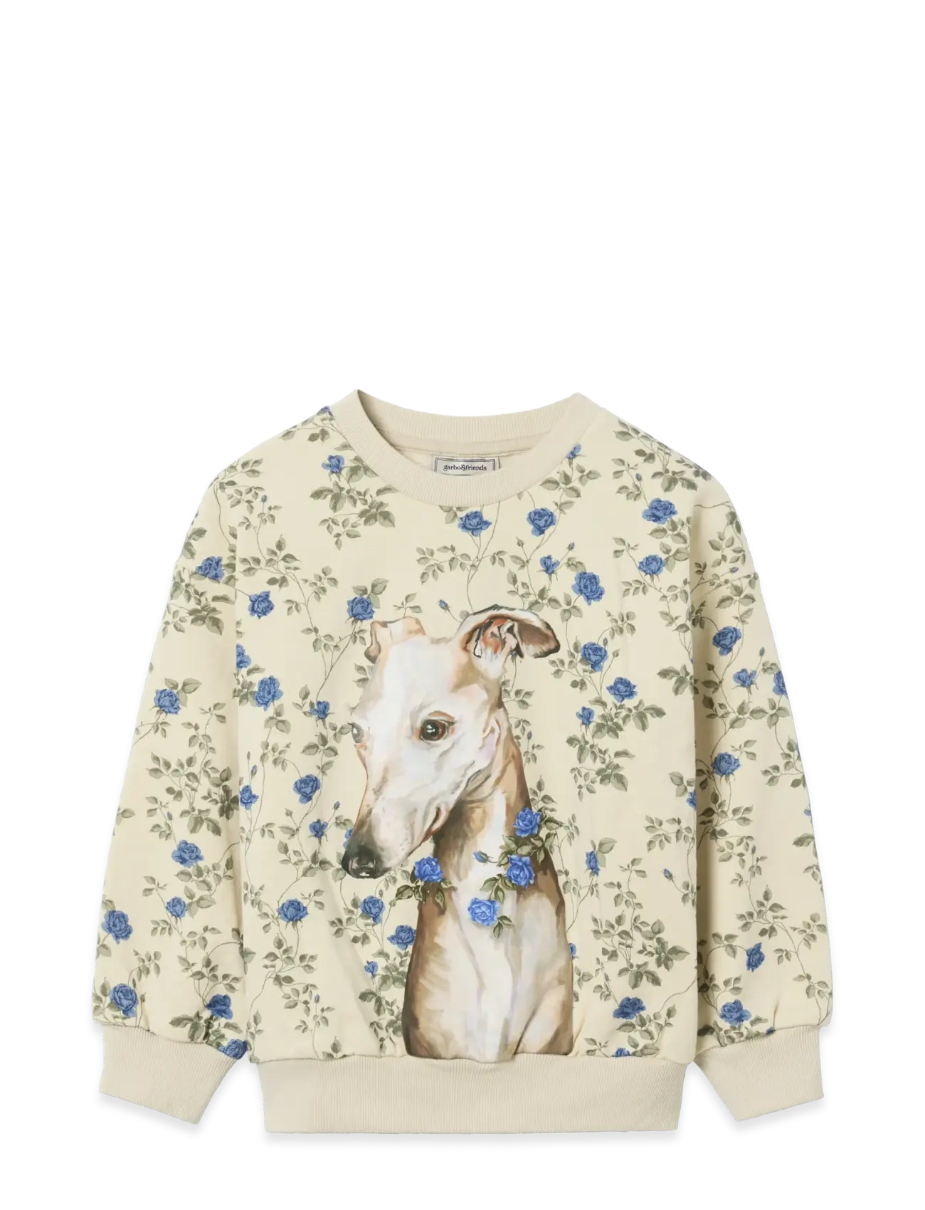 Garbo&Friends Sweatshirt - Kupuj według rozmiaru - DAINTY WHIPPET / cream