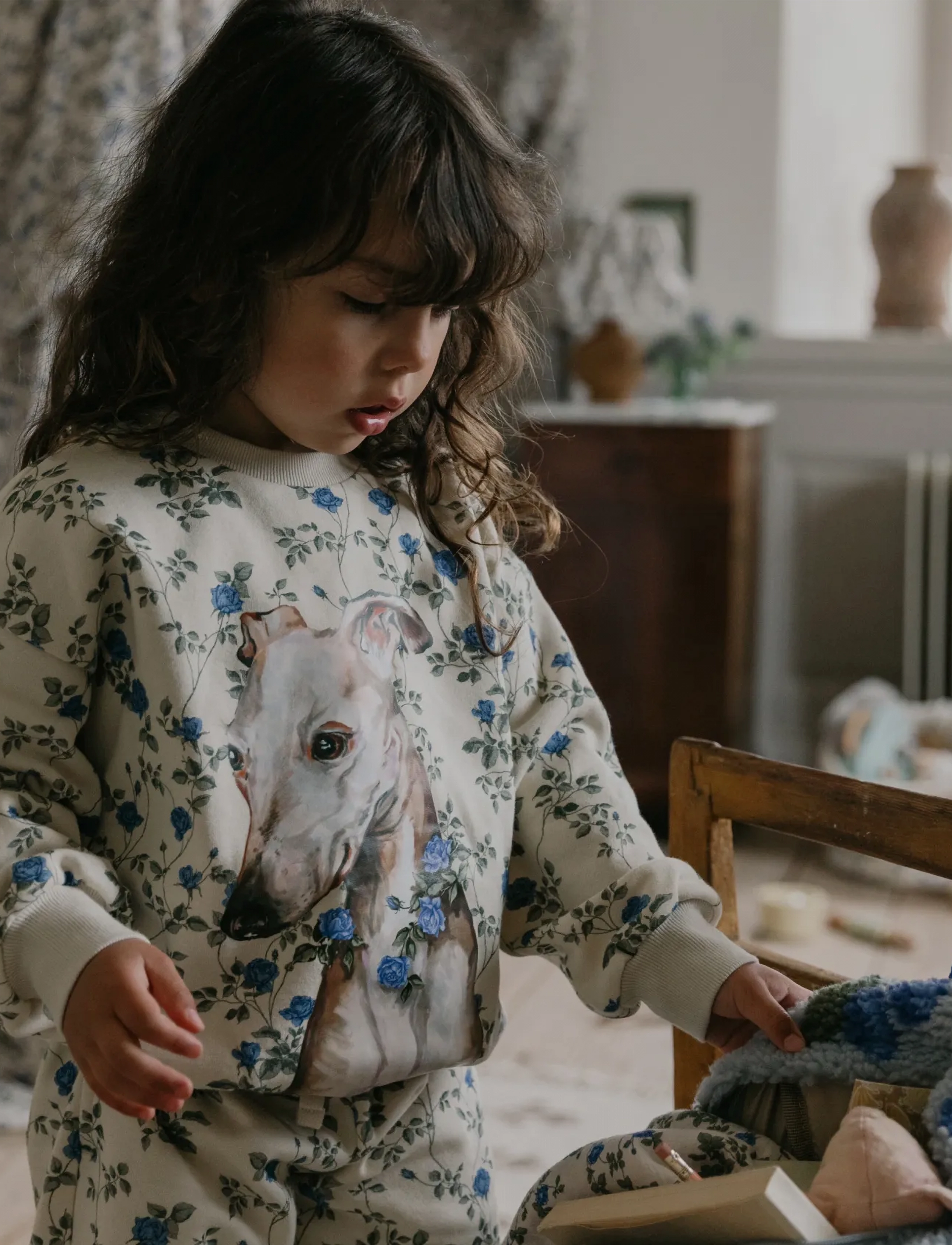 Garbo&Friends Sweatshirt Baby - Sweatshirts & Hættetrøjer - DAINTY WHIPPET / cream