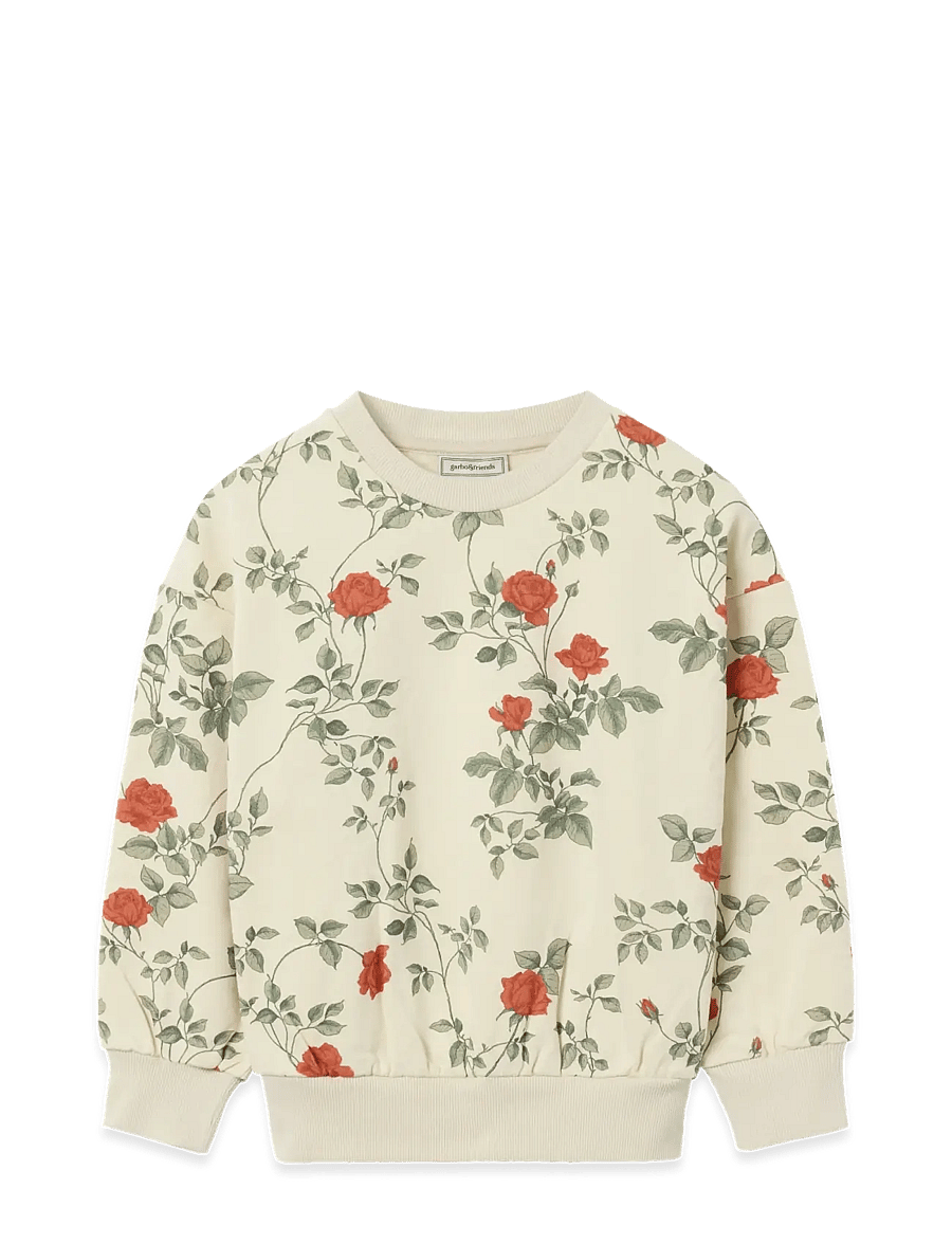 Garbo&Friends - Sweatshirt - dressipluusid - roses - 1