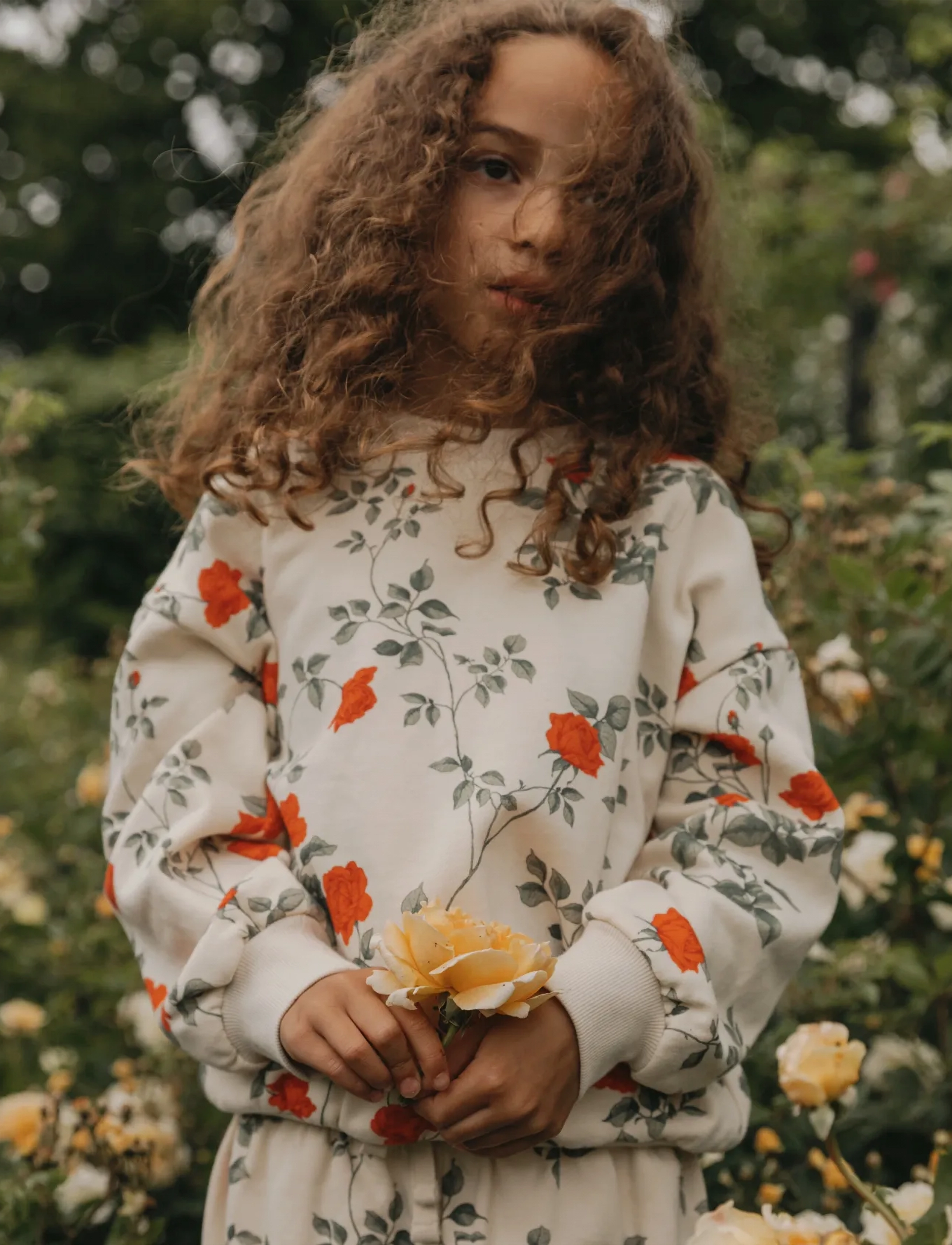 Garbo&Friends Sweatshirt, 74/80, Cream, Sweatshirts & Hættetrøjer > Sweatshirts, Børn