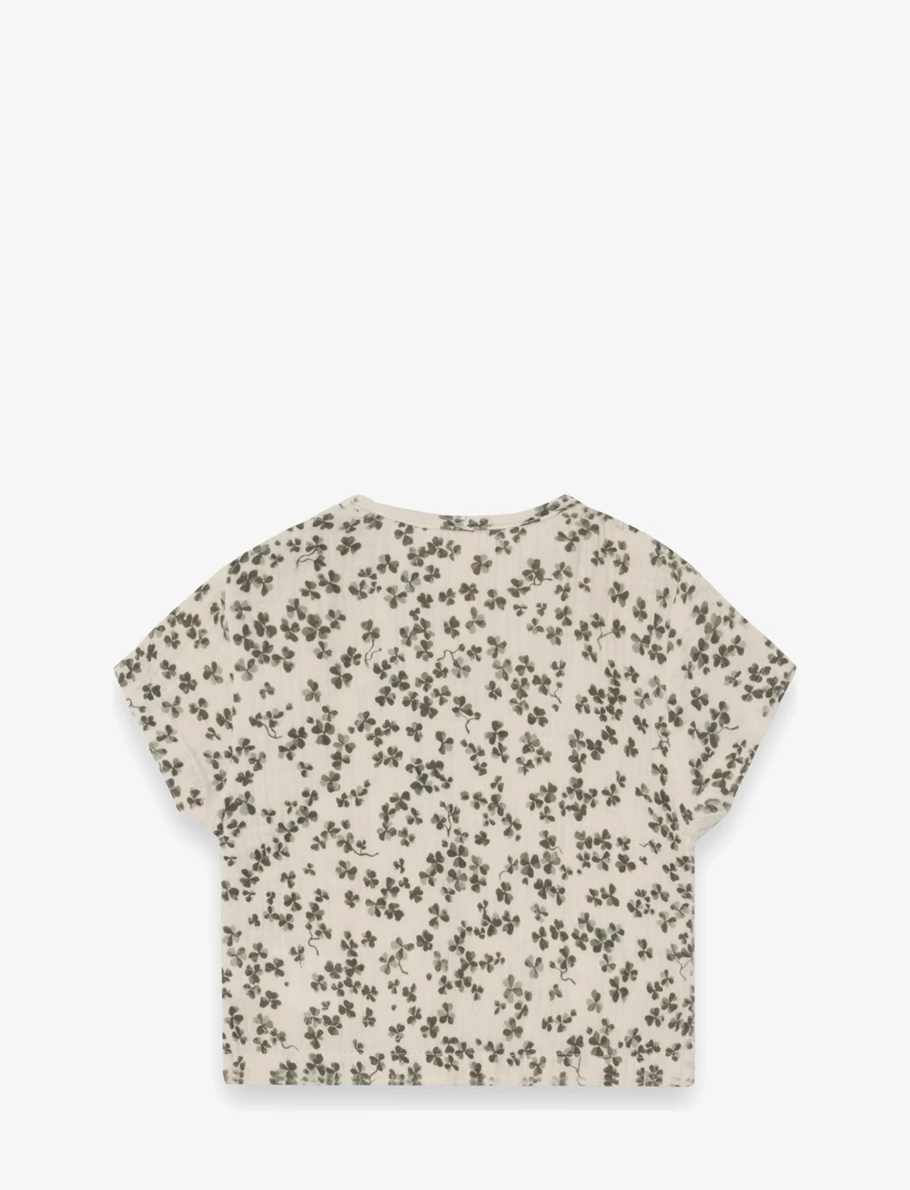 Garbo&Friends - Muslin Baby Top - kortærmede t-shirts - sorrel ecru - 2