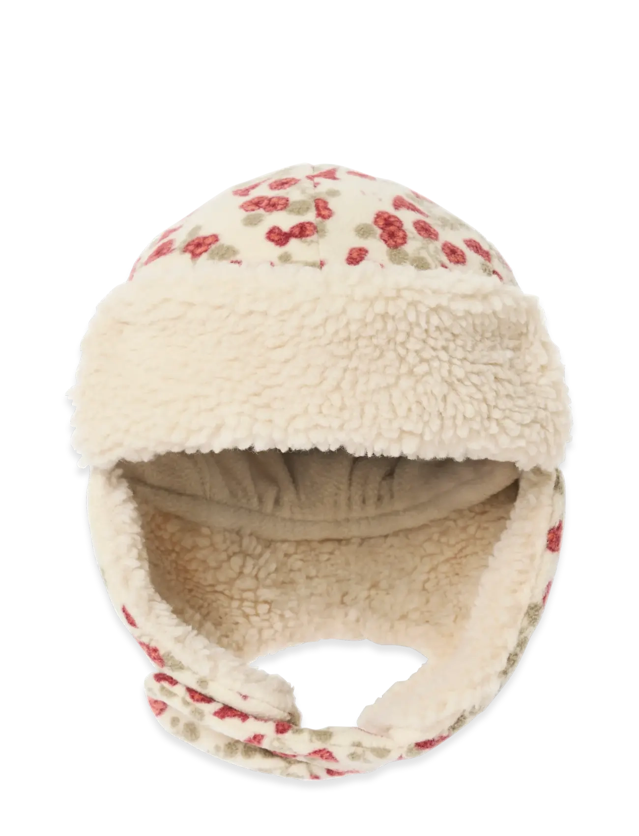 Garbo&Friends Fleece Aviator Hat, 50/52, Cream, Huer > Vinterhuer, Børn