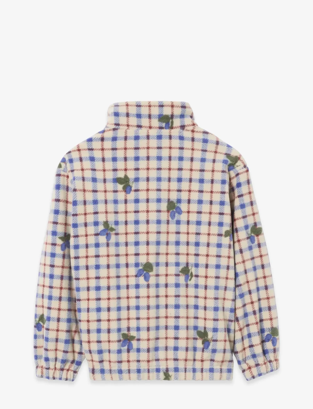 Garbo&Friends - Fleece Jacket - fleecejakker - mulberry check - 2