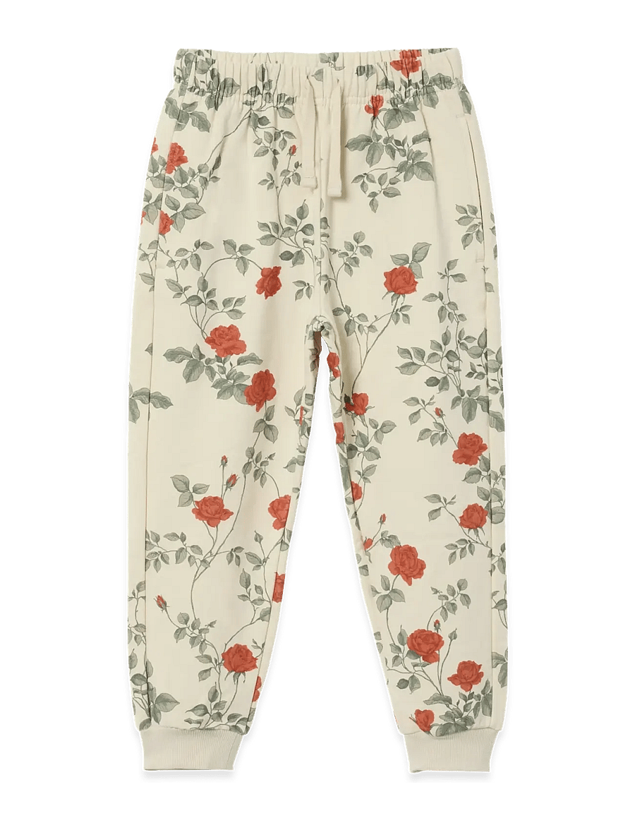 Garbo&Friends - Sweat Pants Baby - sweatpants - roses - 1