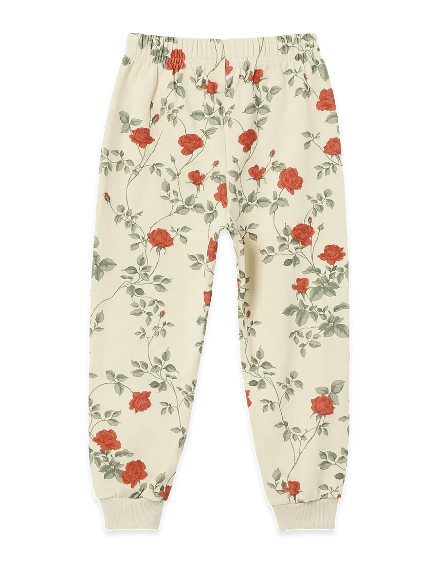 Garbo&Friends - Sweat Pants Baby - sweatpants - roses - 2