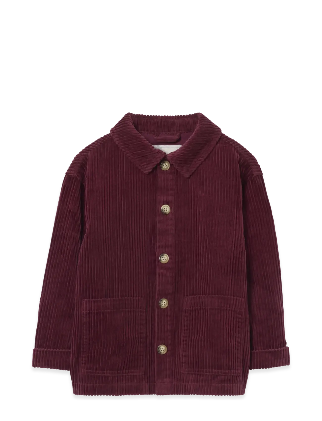 Garbo&Friends Corduroy Overshirt - Børn - BURGUNDY / burgundy