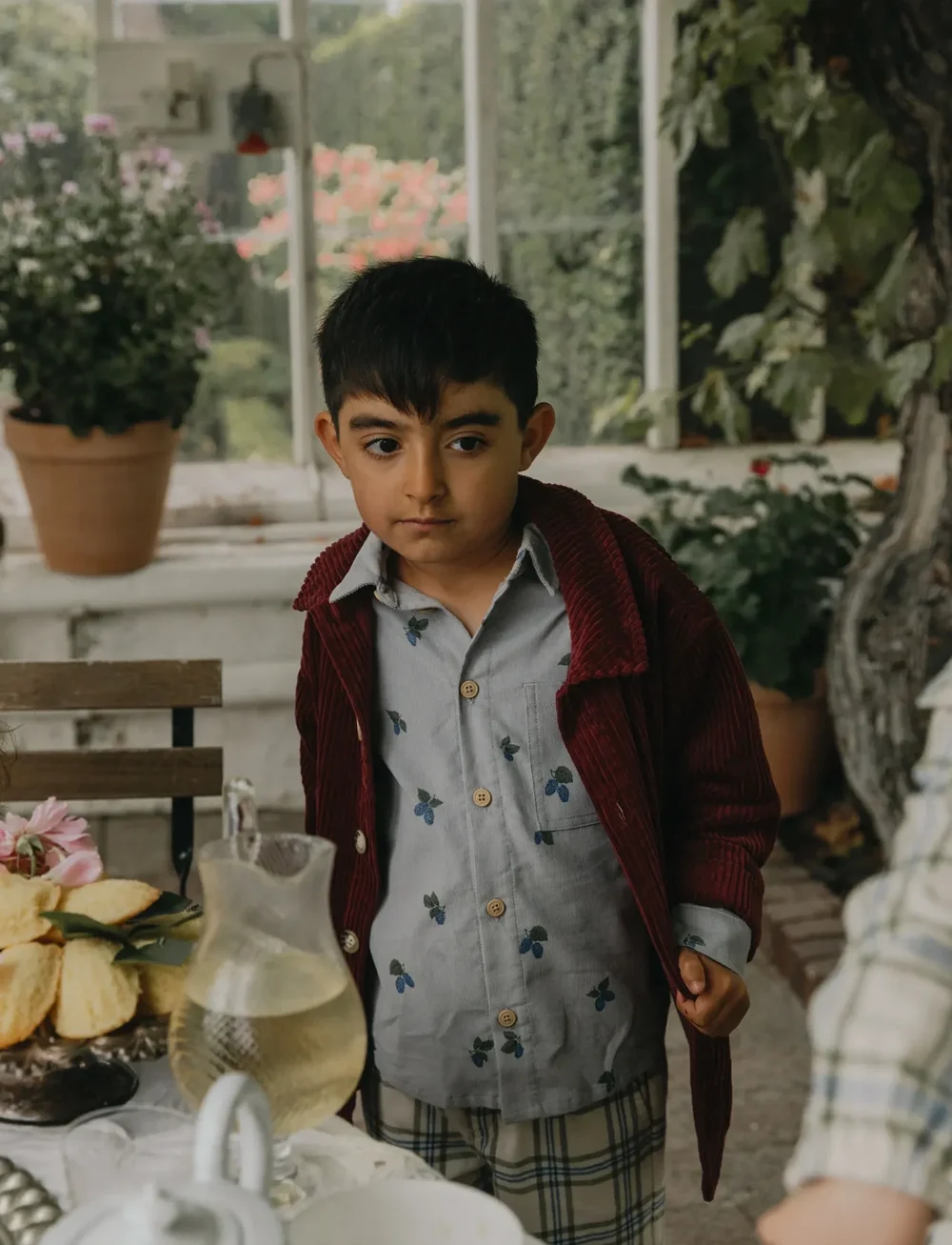 Garbo&Friends - Corduroy Overshirt - overshirts - burgundy - 0