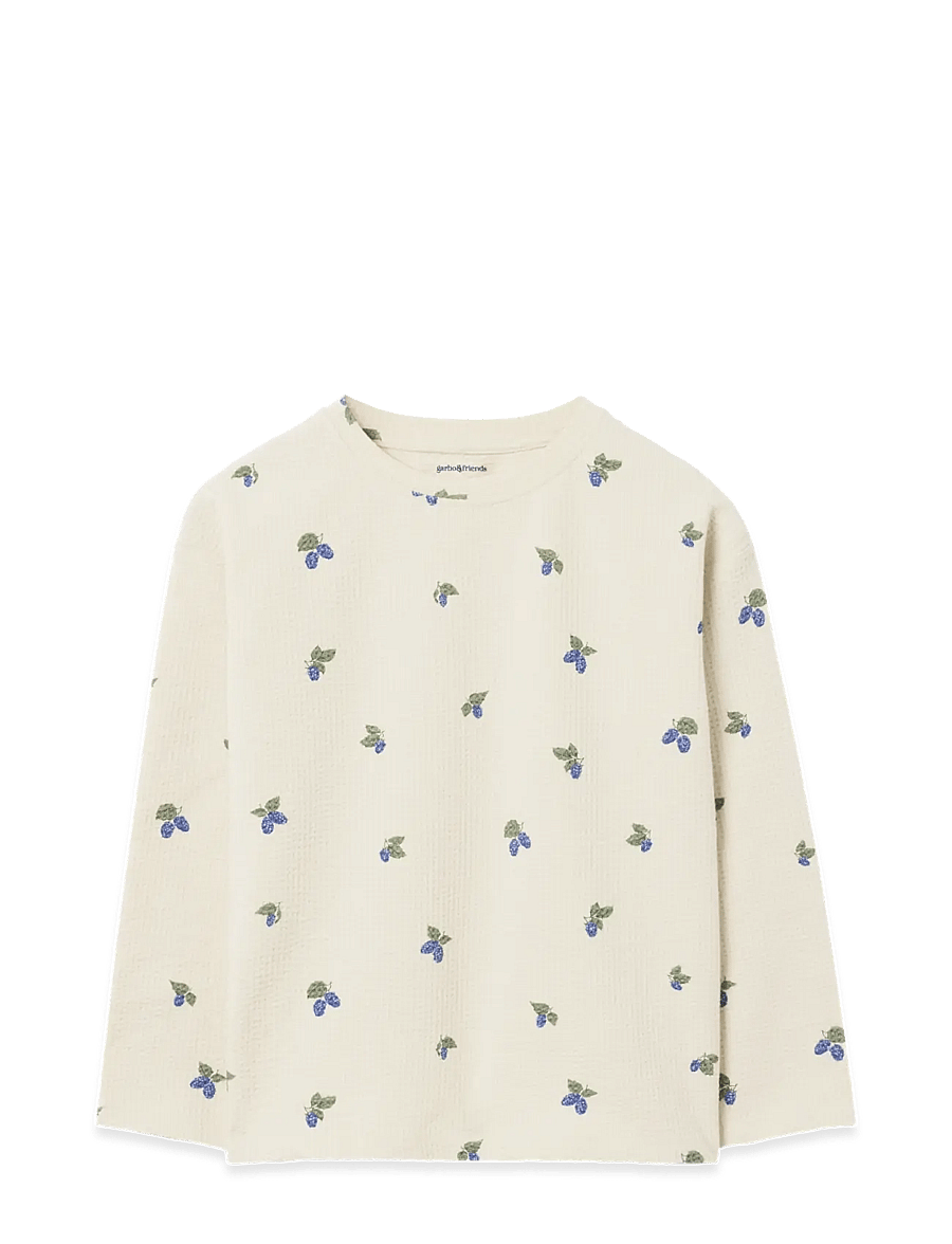 Garbo&Friends - Jersey Long Sleeve T-shirt - langärmelig - mulberry ecru - 2