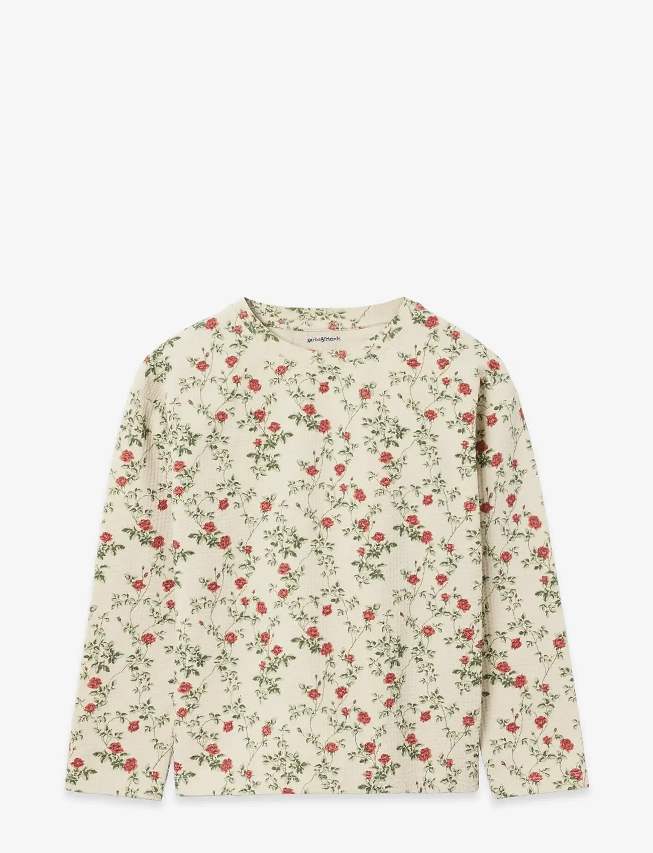 Garbo&Friends - Jersey Long Sleeve T-shirt Baby - långärmade t-shirts - petit rose - 1