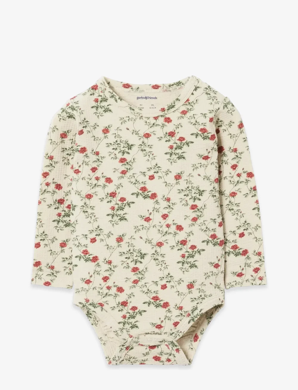 Garbo&Friends - Jersey Long Sleeve Body - langärmelig - petit rose - 0