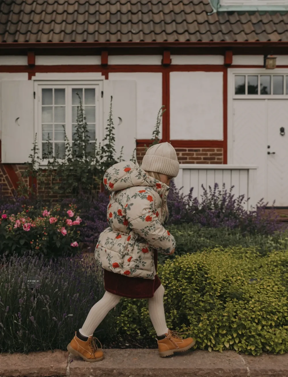 Garbo&Friends - Puffer Parka - winterjacke - roses - 3