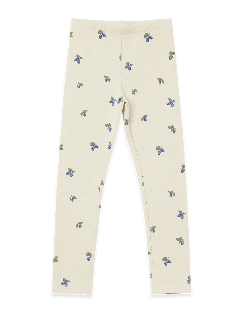 Garbo&Friends - Jersey Leggings Baby - leggings - mulberry ecru - 1