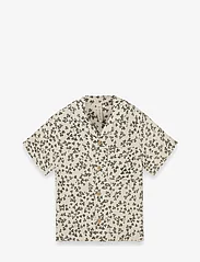 Garbo&Friends - Muslin Short Sleeve Shirt - short-sleeved t-shirts - sorrel ecru - 1