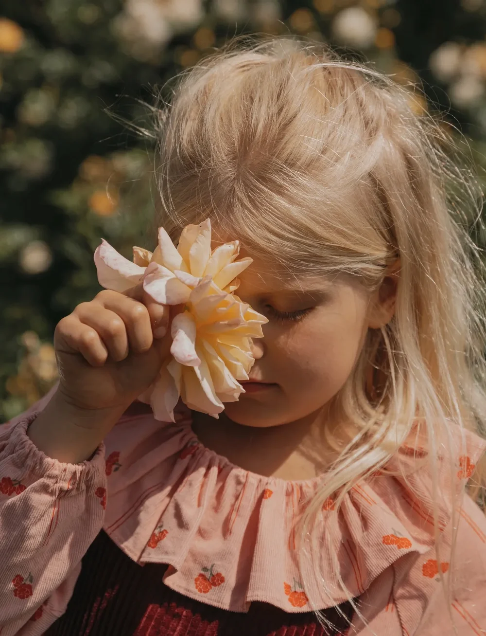 Garbo&Friends - Micro Corduroy Long Sleeve Blouse - bluser & tunikaer - peony - 3