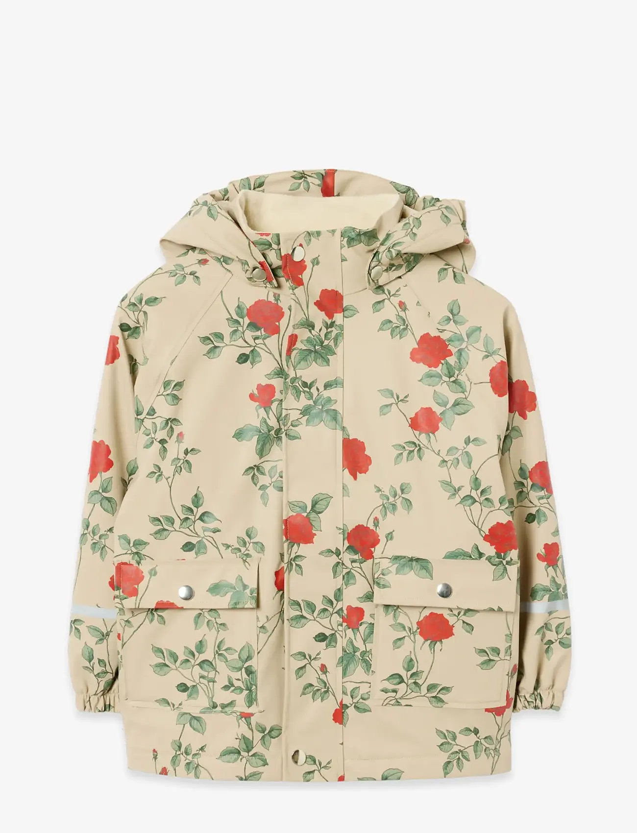 Garbo&Friends - Lined Rain Jacket - rain jackets - roses - 1