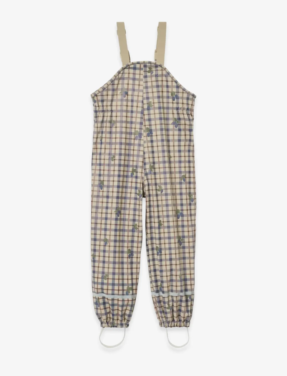 Garbo&Friends - Lined Rain Pant - regnbukser - mulberry check - 2