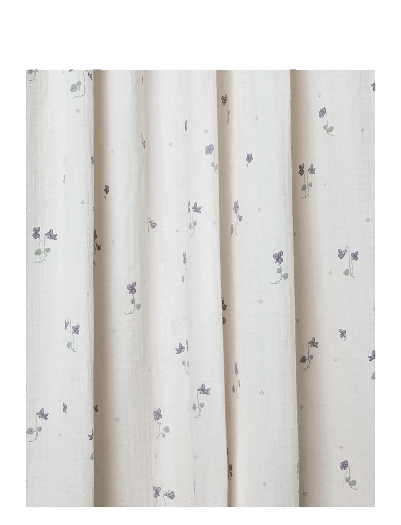 Garbo&Friends - Viola Muslin Curtain 2-pack - gardinlängder - viola - 1