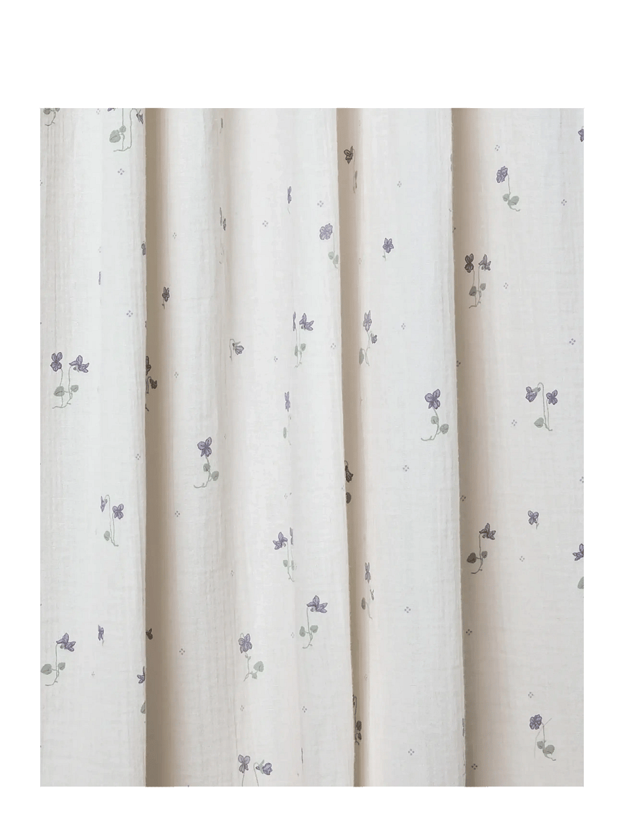 Garbo&Friends - Viola Muslin Curtain 2-pack - lange gardiner - viola - 1