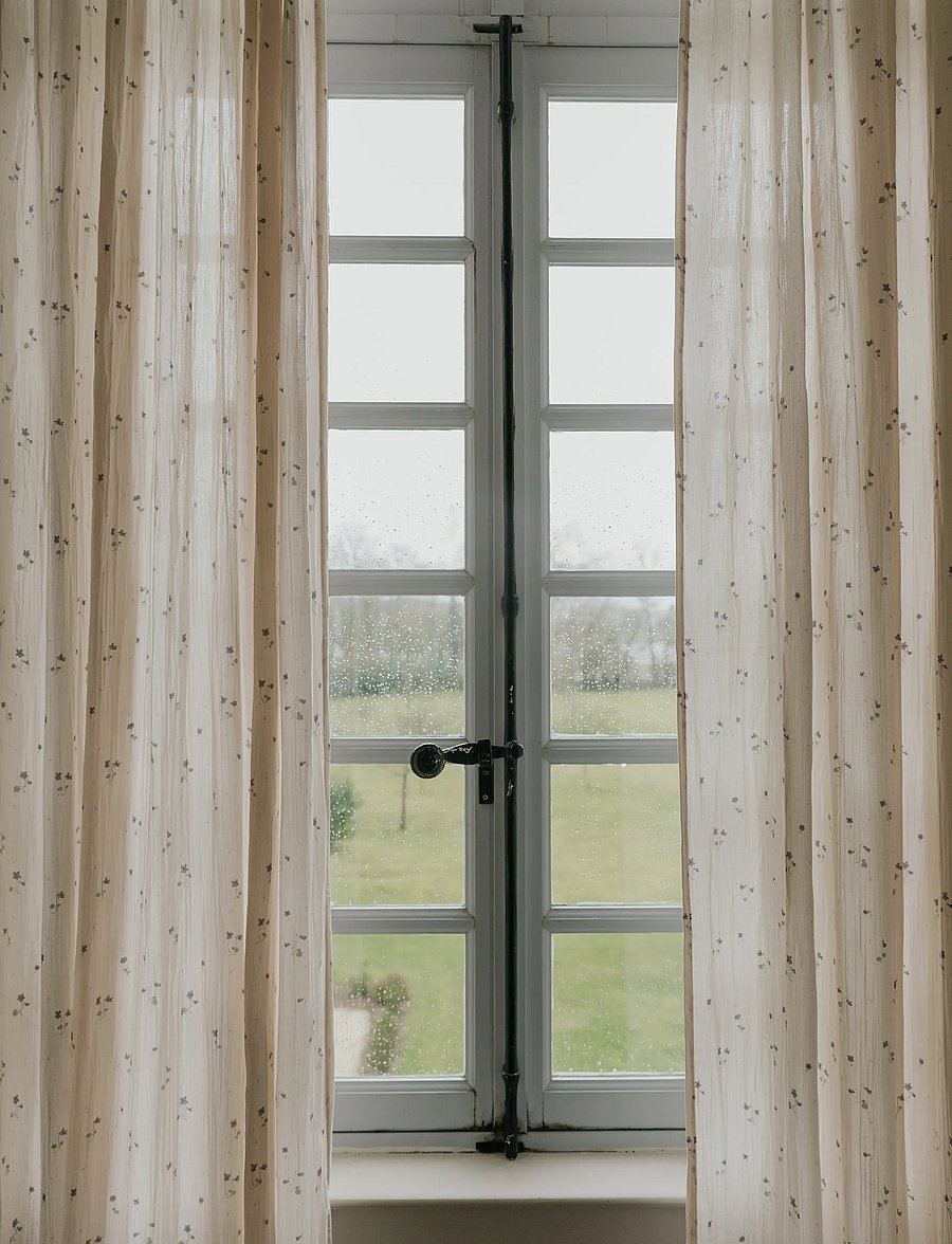 Garbo&Friends - Viola Muslin Curtain 2-pack - lange gardiner - viola - 3