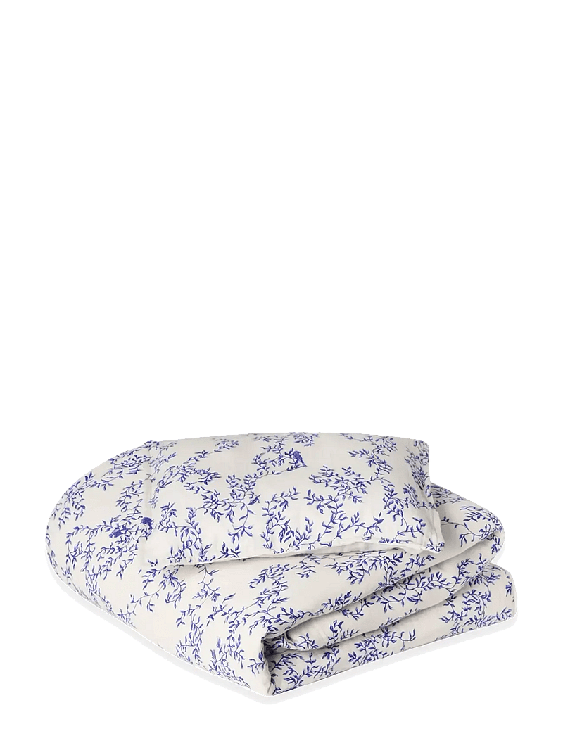 Garbo&Friends - Muslin Bed Set Baby, 70x80/ 28x35 cm, Blueberry - påslakanset - jardim - 1