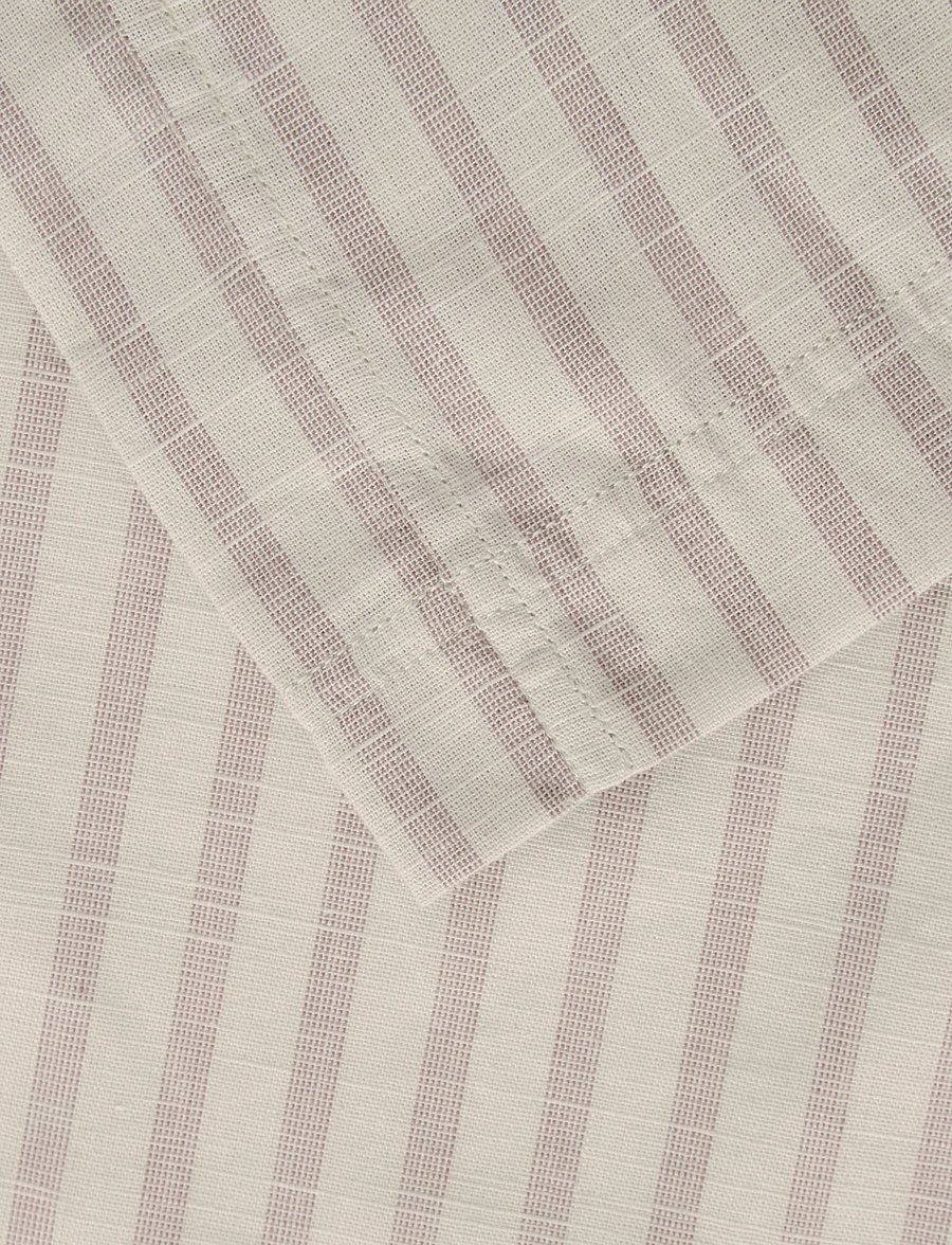 Garbo&Friends - Bed Set Baby, 70x100/ 40x45 cm, Stripe Mauve - bettwäsche-set - stripe mauve - 2