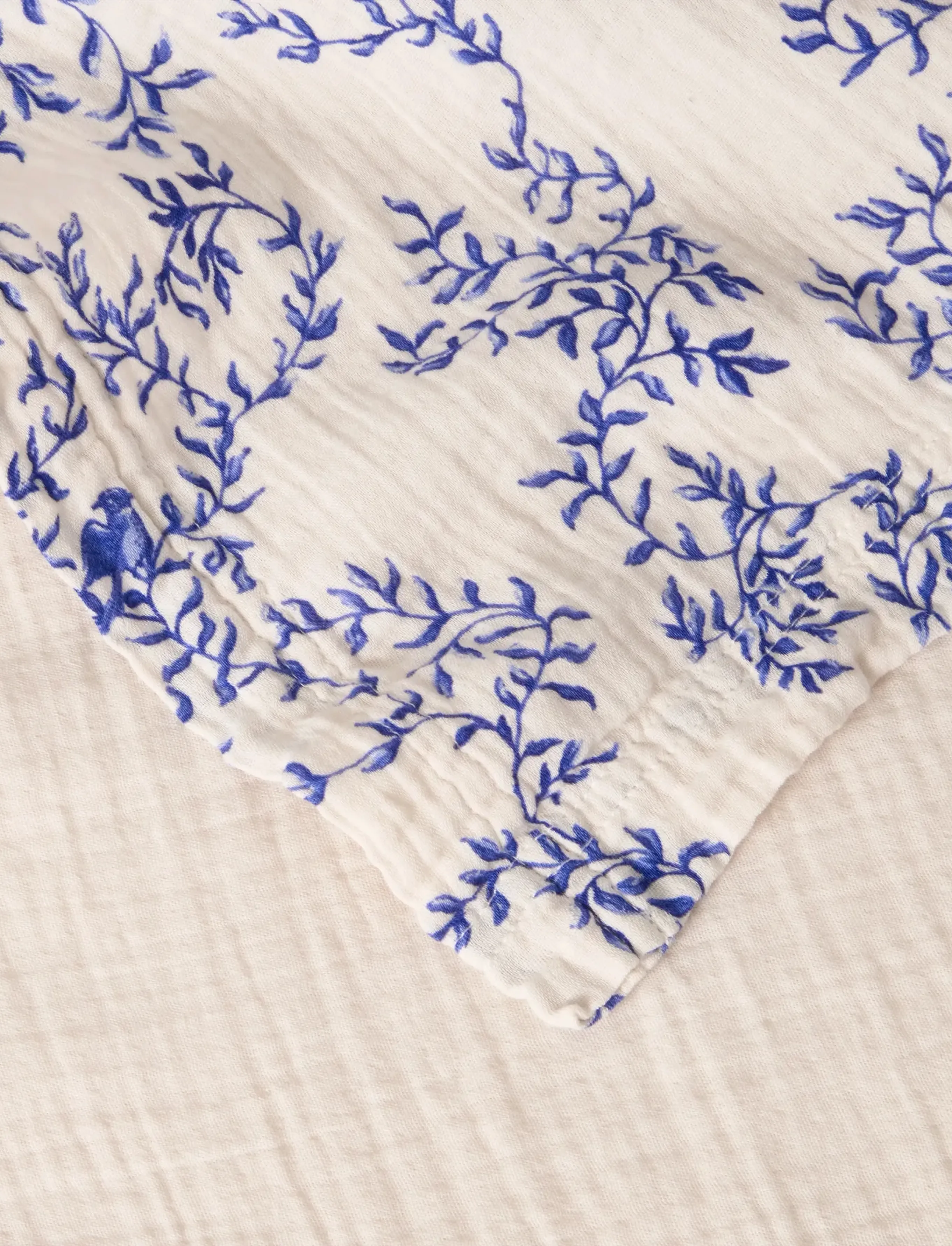 Garbo&Friends - Muslin Bed Skirt 90, 90x200x53 cm, Jardim - cache-sommiers - jardim - 3